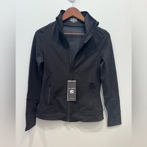 Glyder Women's Athletic Full Zip Rider Jacket in Black